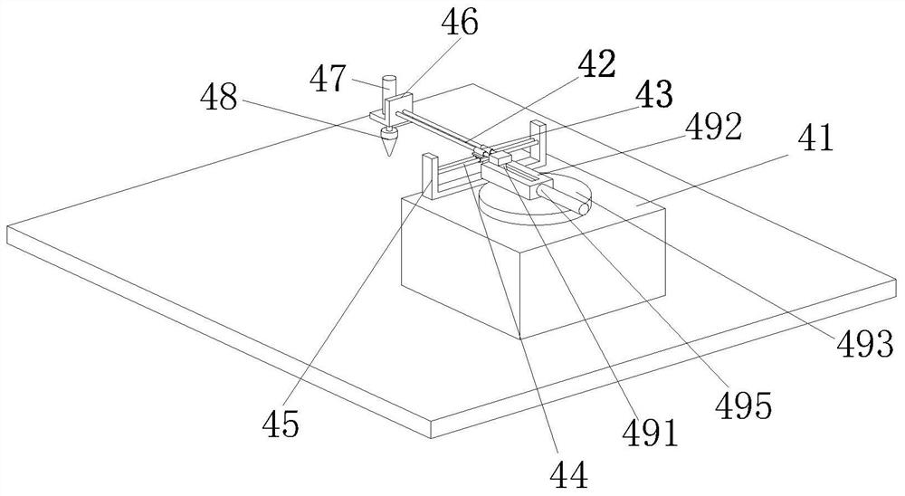 Automatic glass circle cutting machining machine and machining method