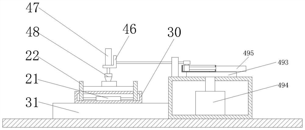 Automatic glass circle cutting machining machine and machining method