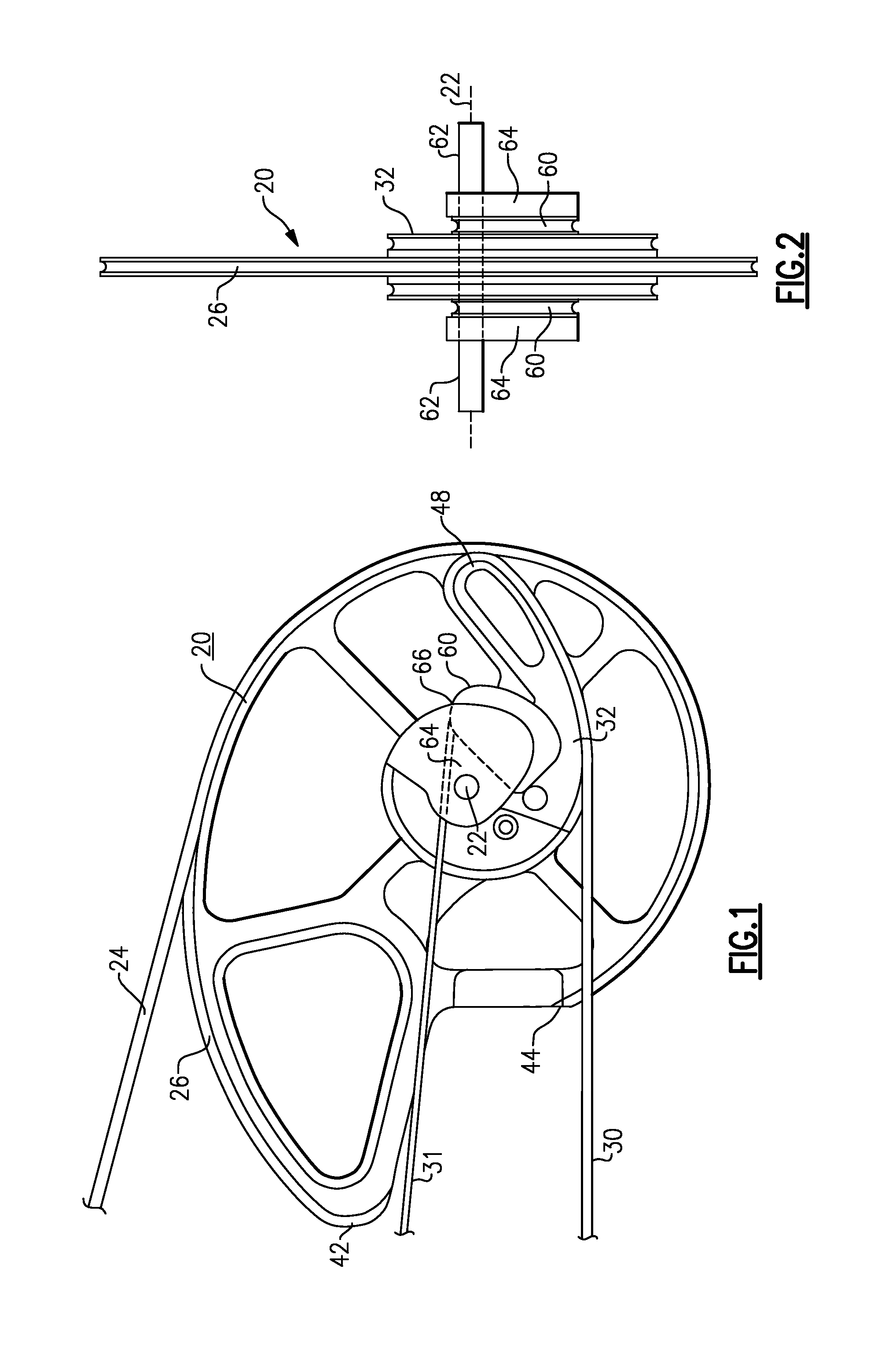 Bowstring Cam for Compound Bow