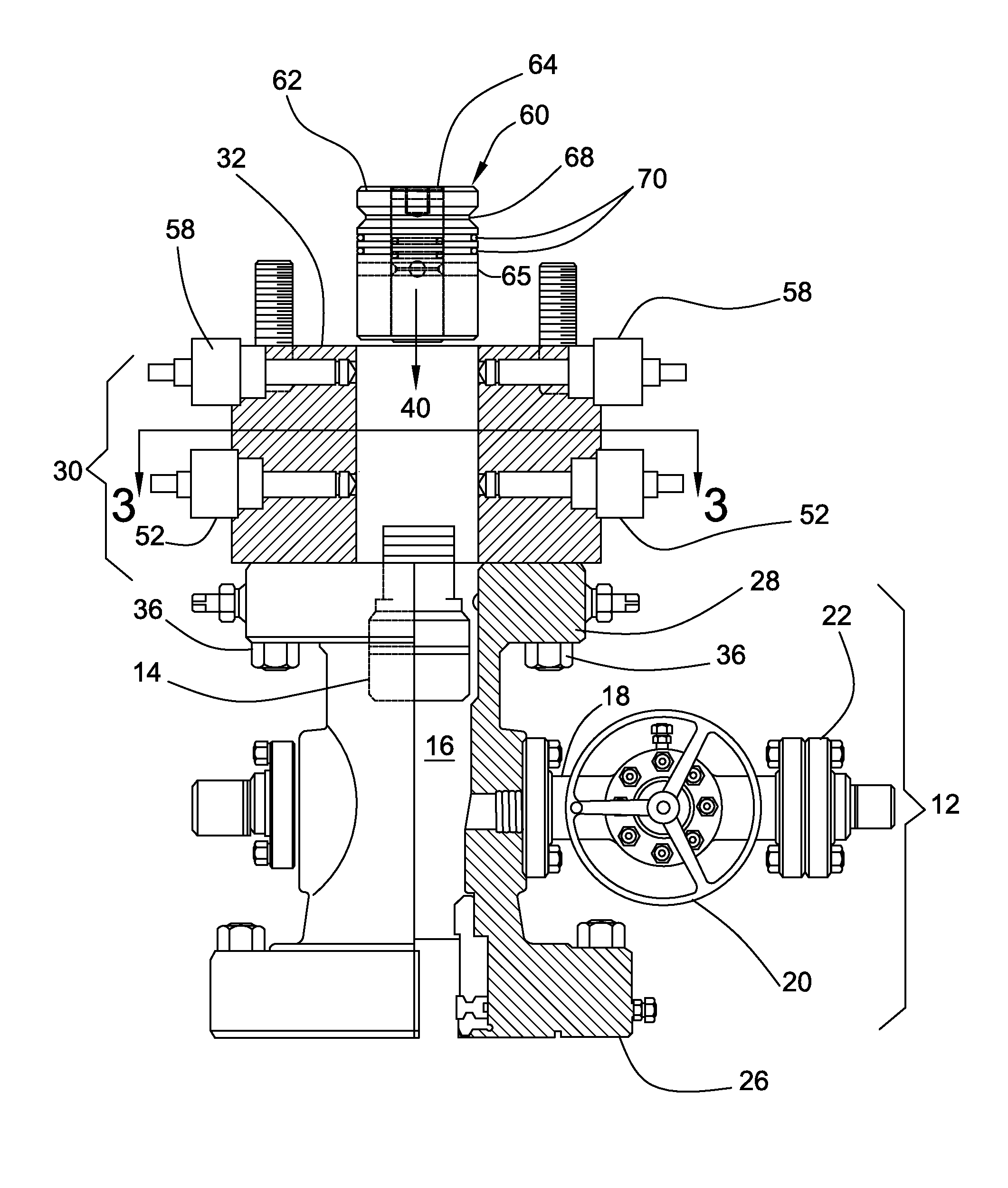 Drilling operation suspension spool