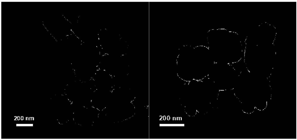 A ring-shaped copper-doped cerium oxide nanomaterial and its preparation and application