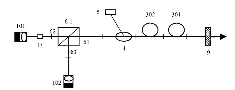 Passive mode-locking fiber laser with double-wavelength short pulse output