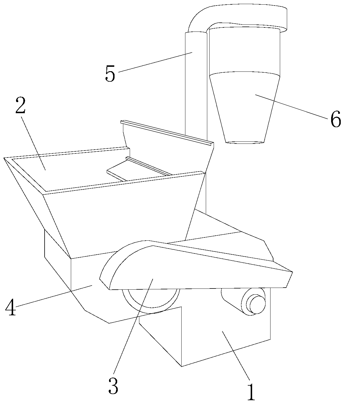 Energy-saving and environment-friendly straw pulverizer