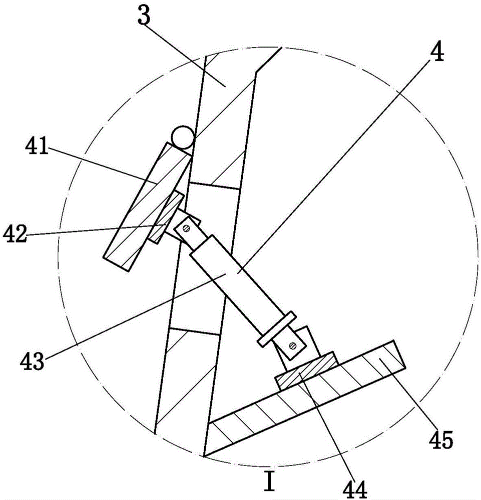 Potato full-automatic annular peeling device