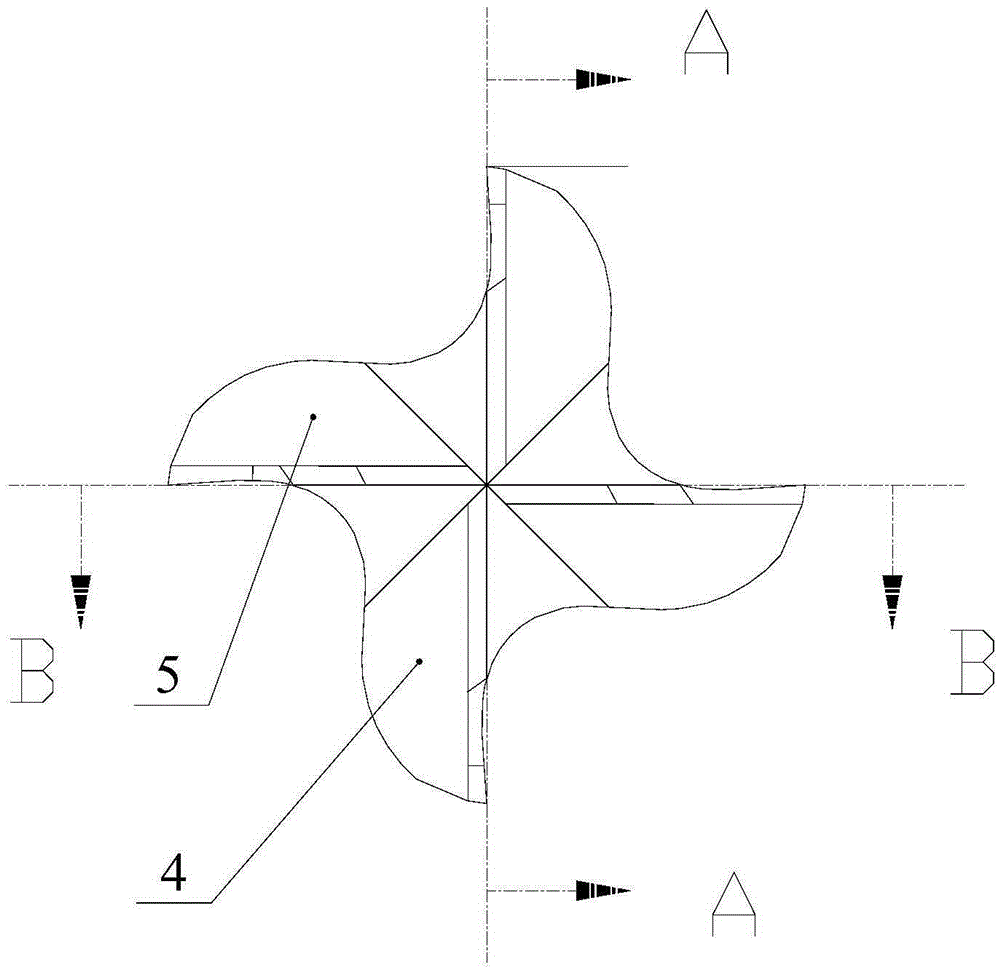 A special cutting tool for helical milling holes of laminated materials