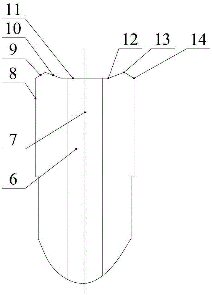 A special cutting tool for helical milling holes of laminated materials