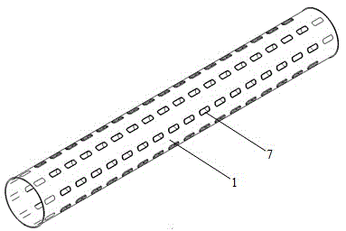 Anti-frosting LNG air-heated nanofluid heat exchange pipe