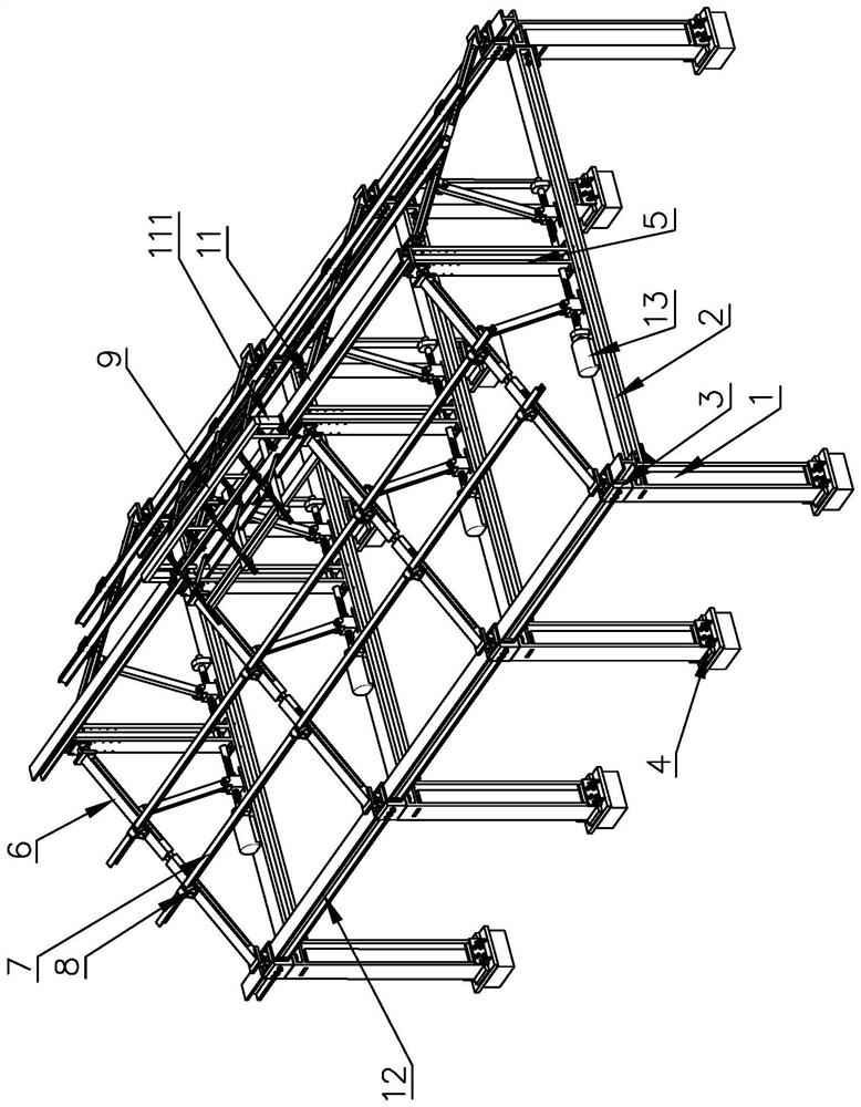 Steel structure workshop framework