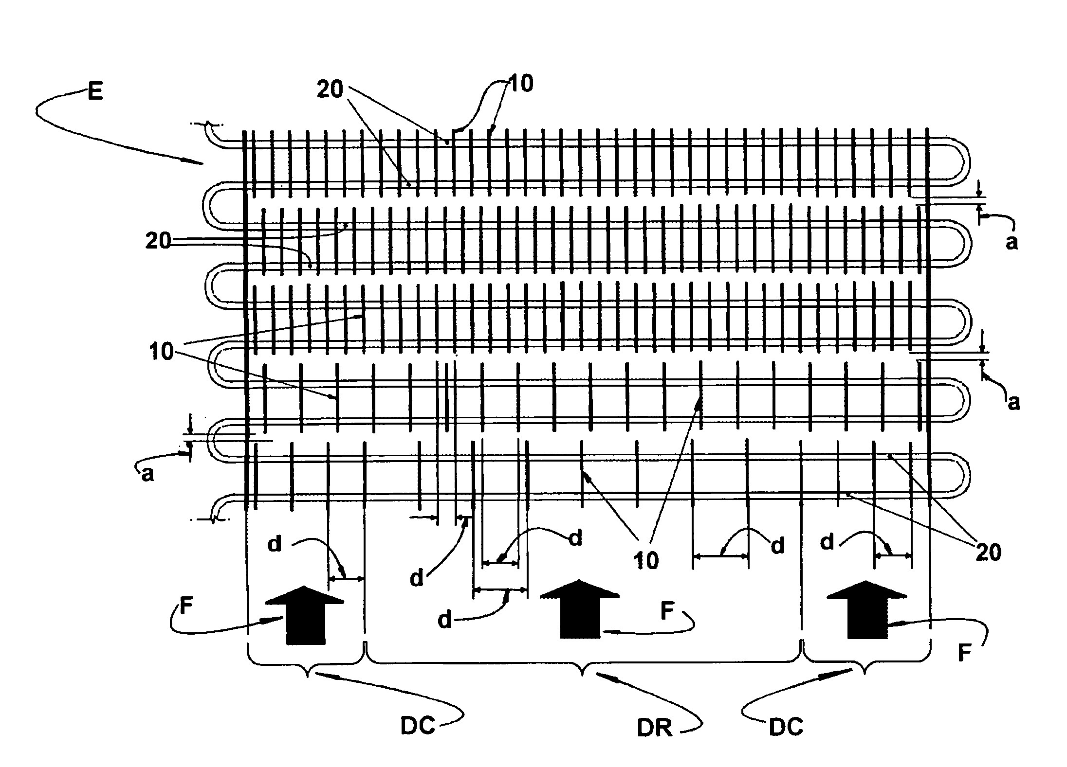 Evaporator for refrigeration systems