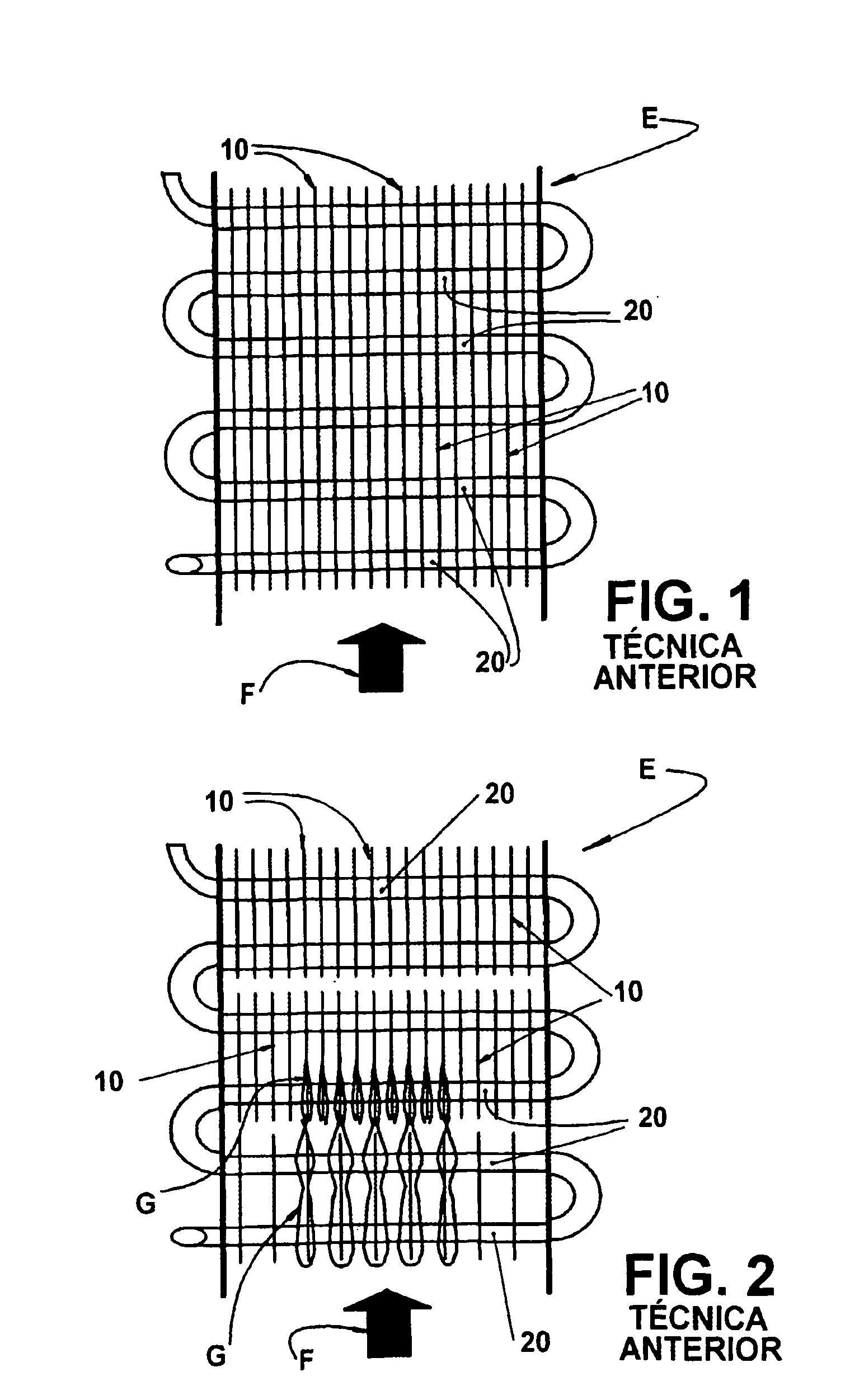 Evaporator for refrigeration systems