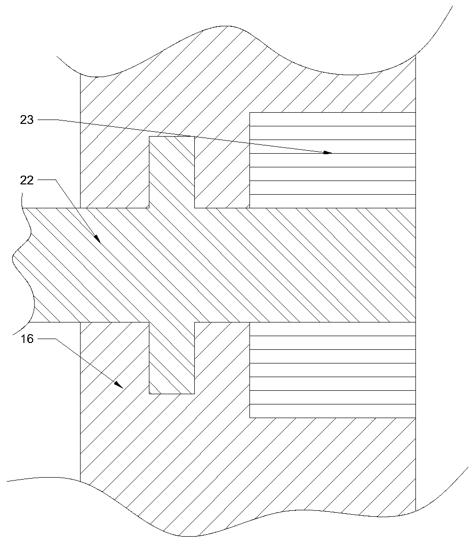 Coating raw material feeding bin