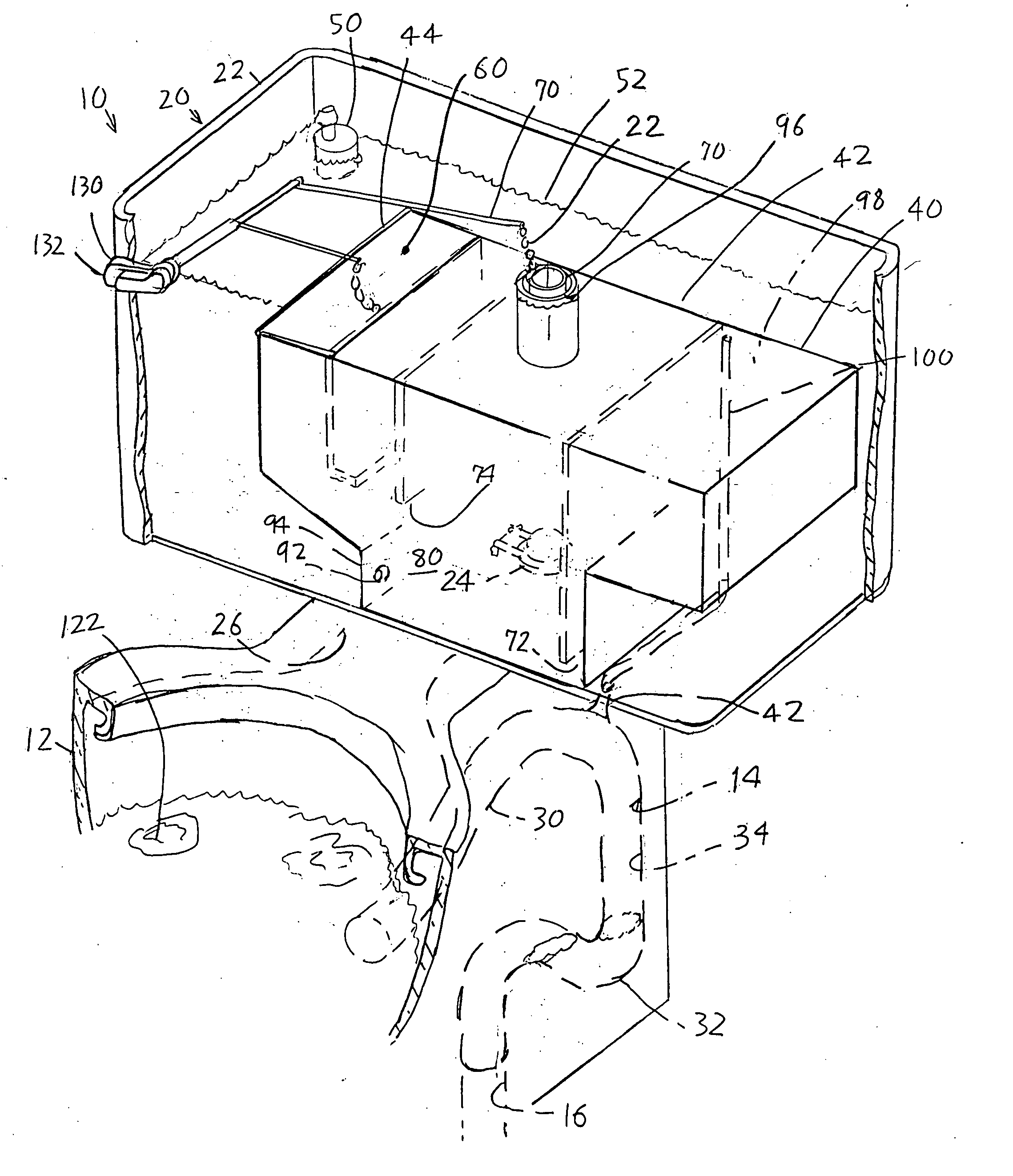 Water saver flush system