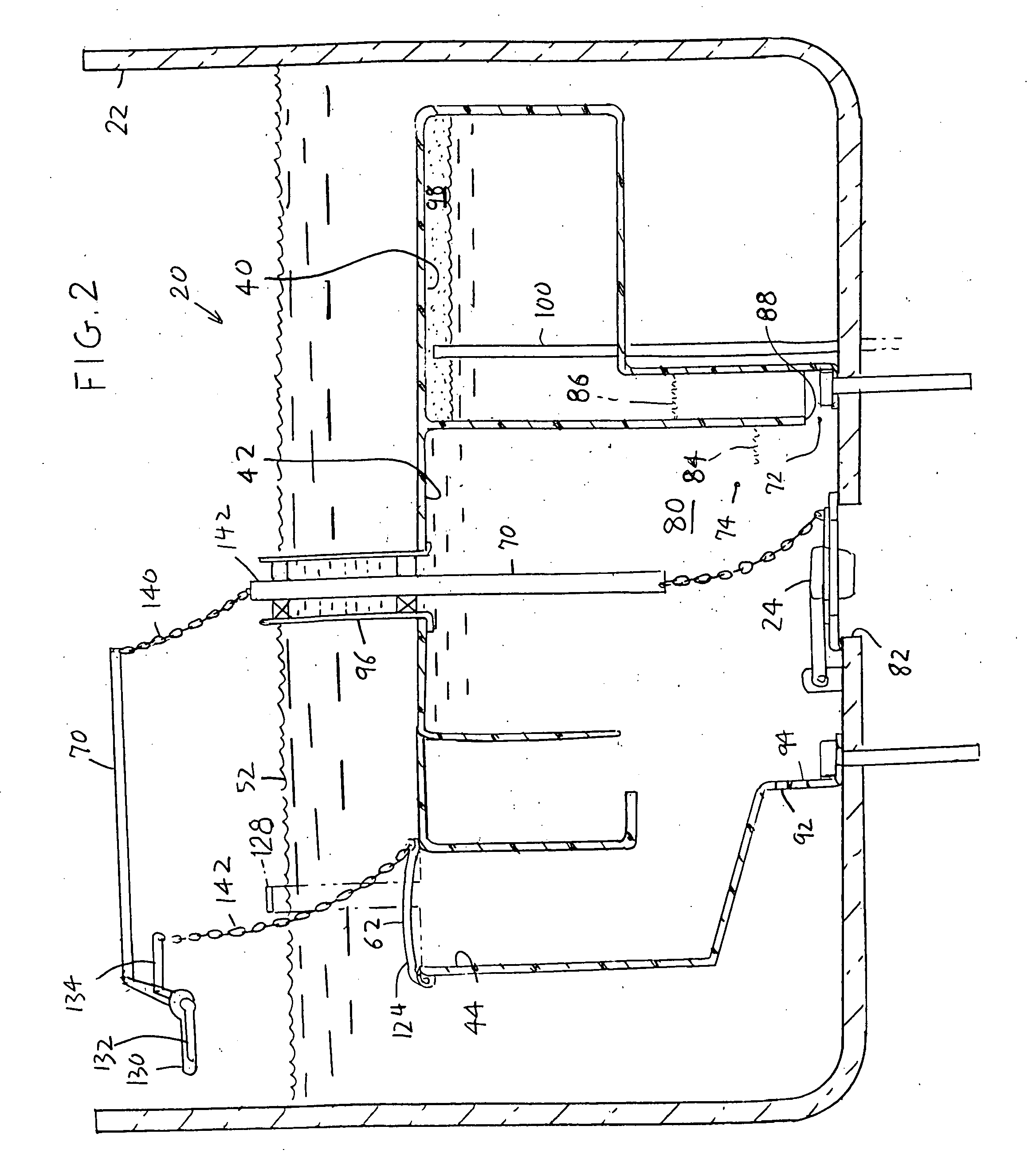 Water saver flush system