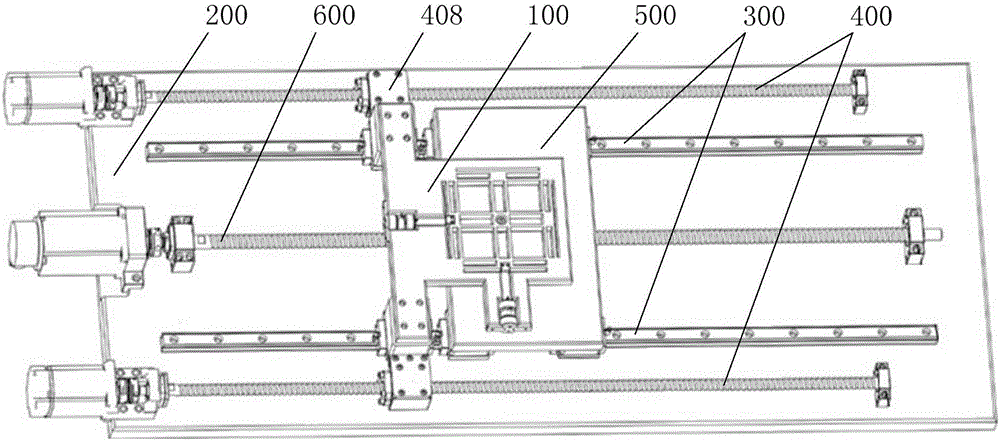 Planar two-degree-of-freedom high-frequency loading device and testing platform for ball screw pair