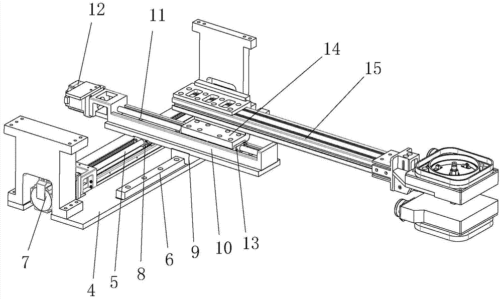 A stamping die cleaning machine