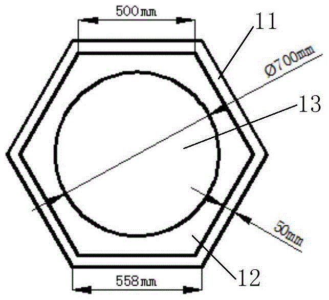 A trench-cut ecological slope protection structure and its construction method