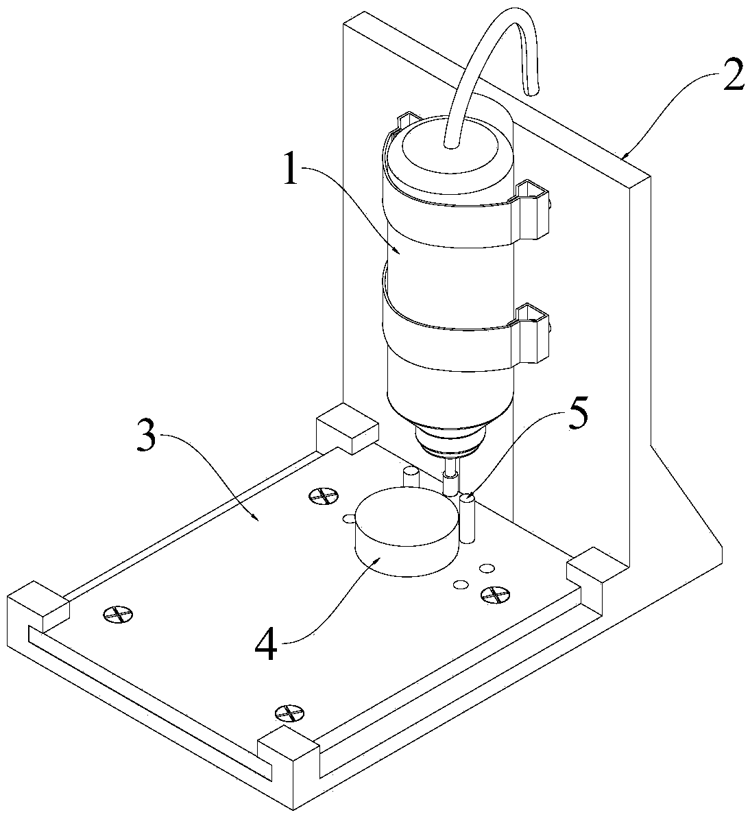 Gate residue removing device