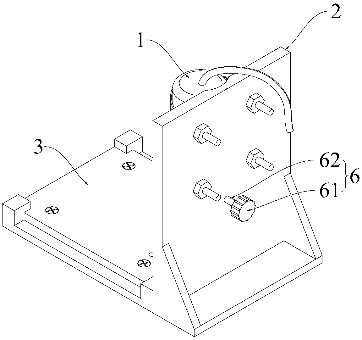 Gate residue removing device