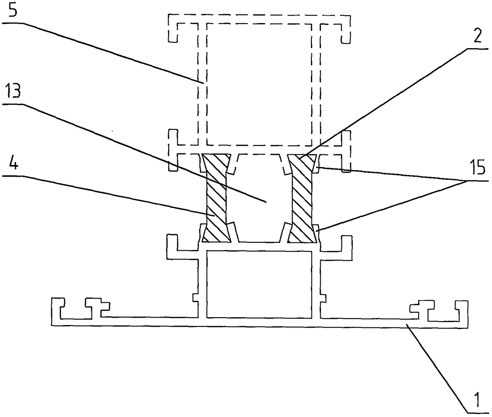 Forming method and forming equipment of strip-penetrating-method inner cavity polyurethane foaming metal section