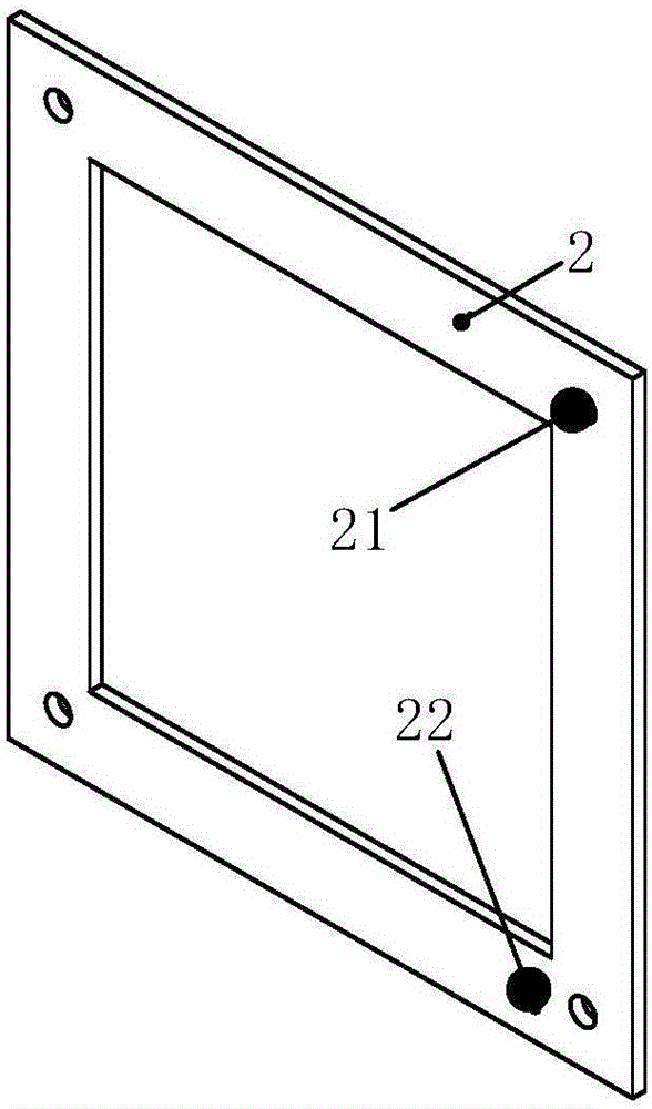 Negative electrode flow field plate bionic structure capable of improving drainage performance of fuel cell