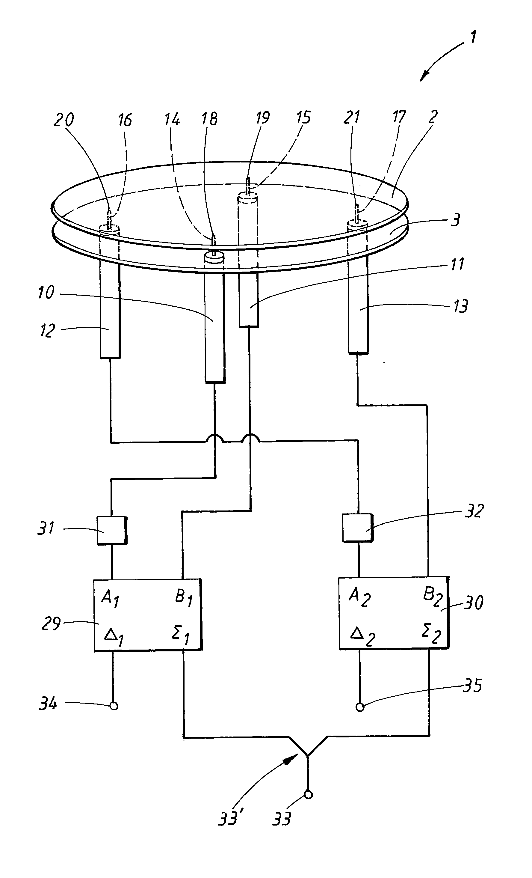 Triple Polarized Patch Antenna