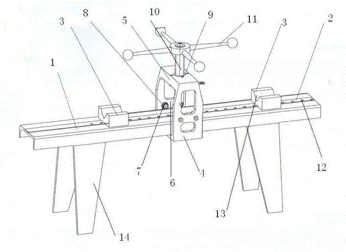 Movable self-pressure type straightening machine