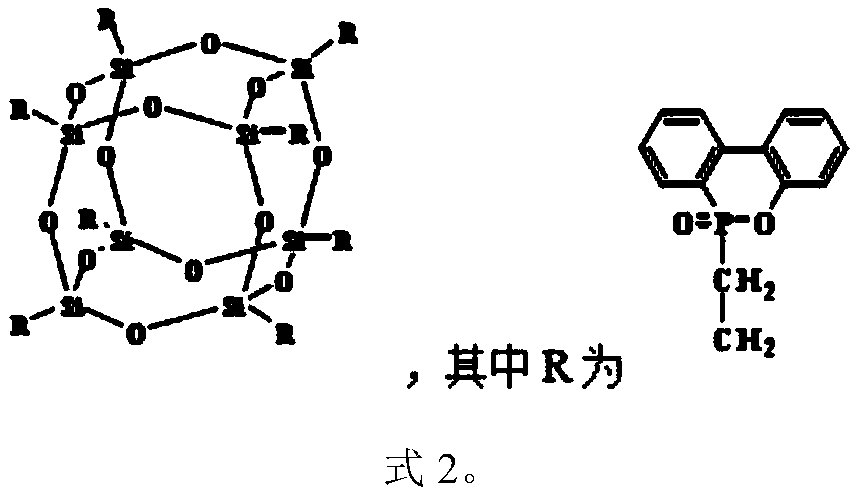 Lightweight high-strength flame-retardant material and preparation method thereof