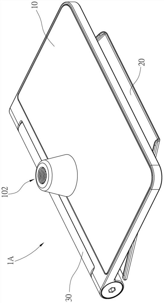 Turnover type shower device