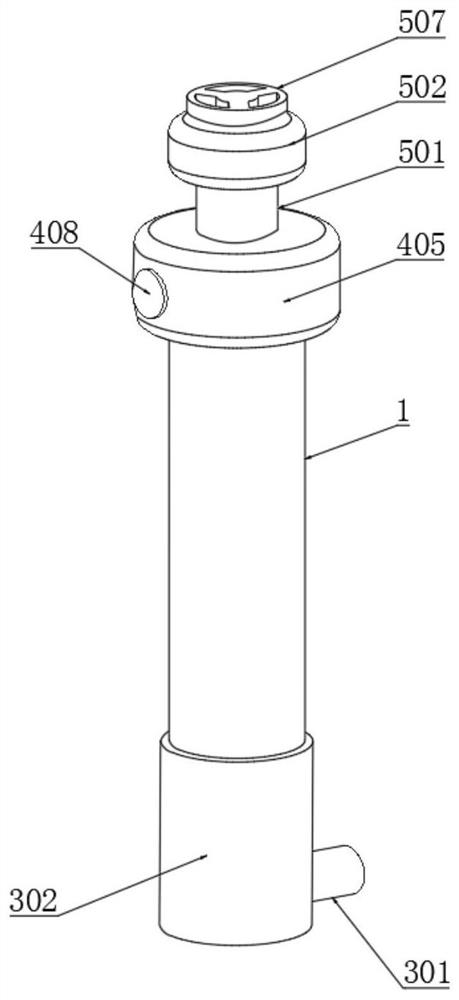 A sandstone reservoir engineering well pattern structure