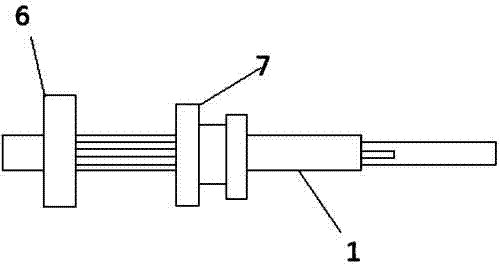 Speed reducing box for rice transplanter