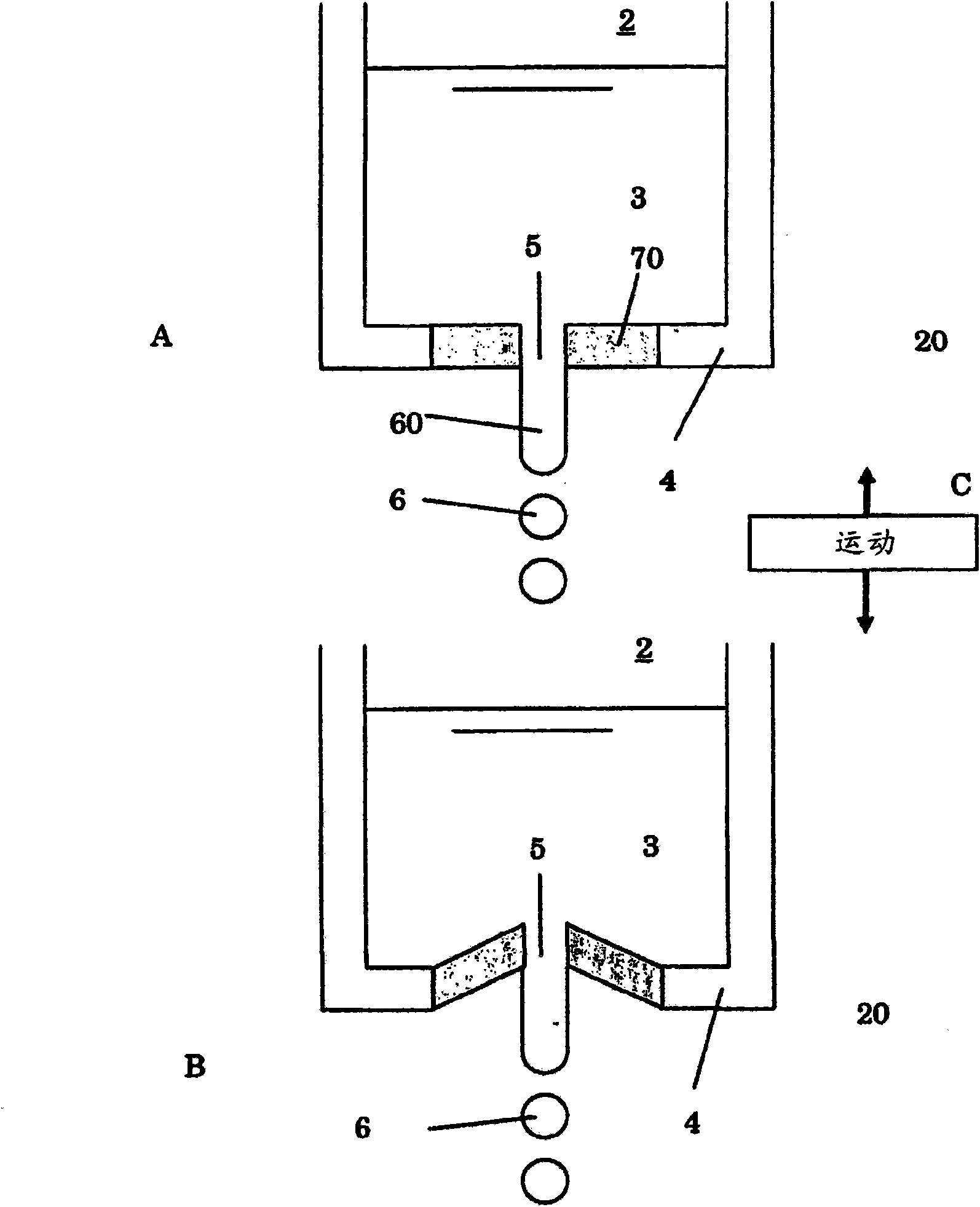 Droplet break-up device