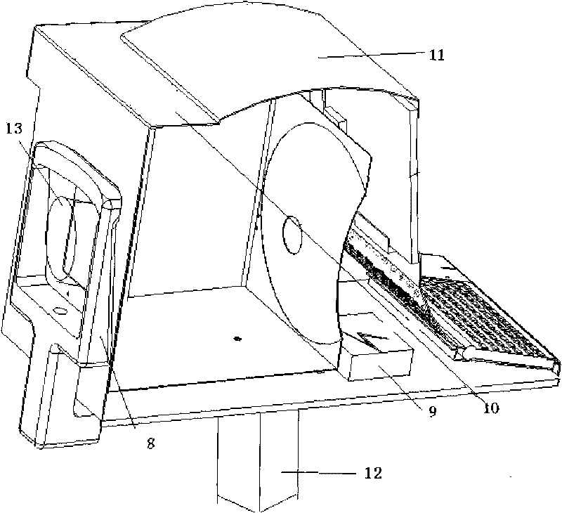 Box-type tongue appearance analyzing instrument of traditional Chinese medicine