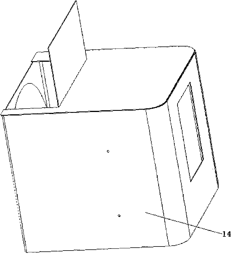 Box-type tongue appearance analyzing instrument of traditional Chinese medicine