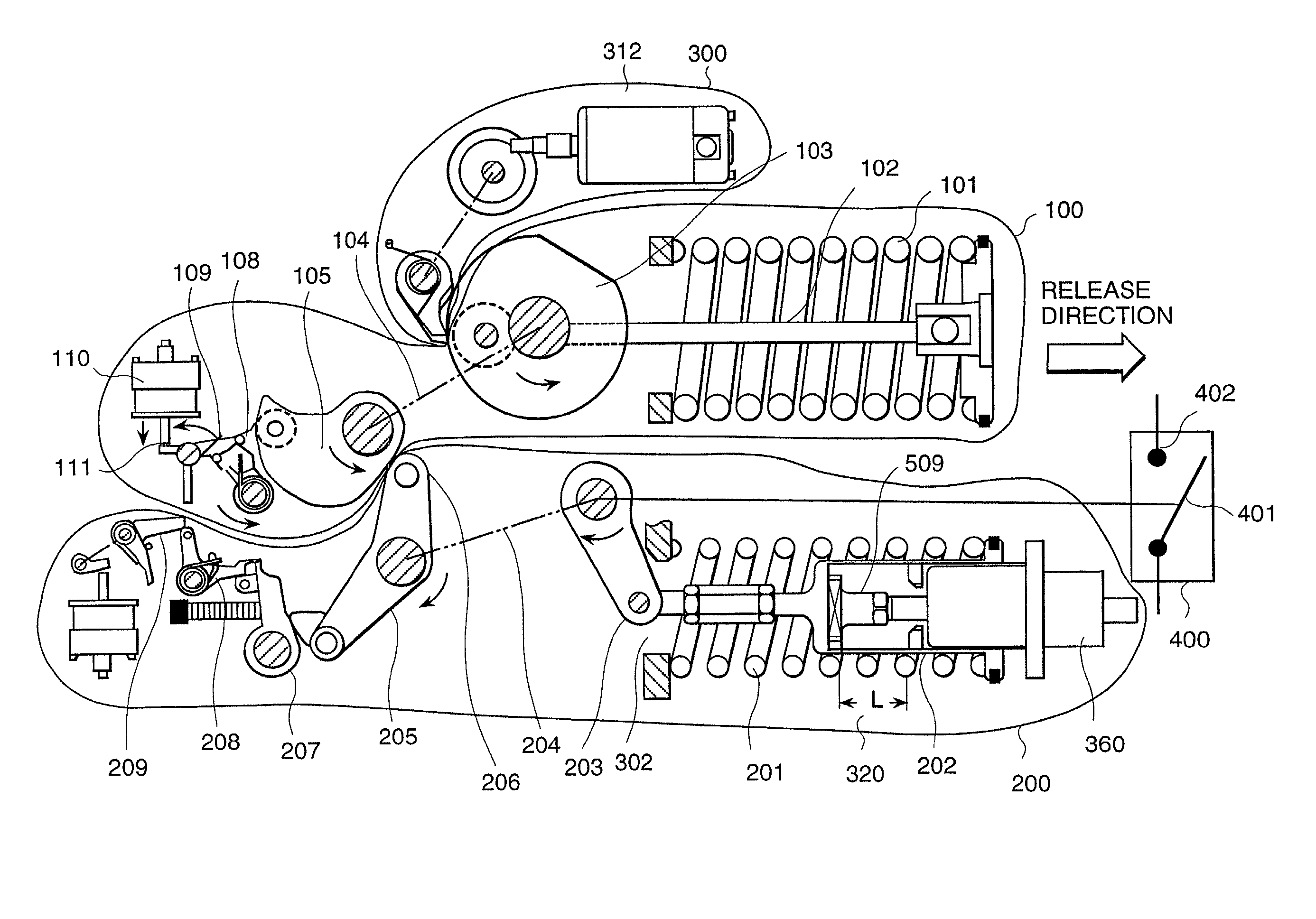 Gas-insulated switch