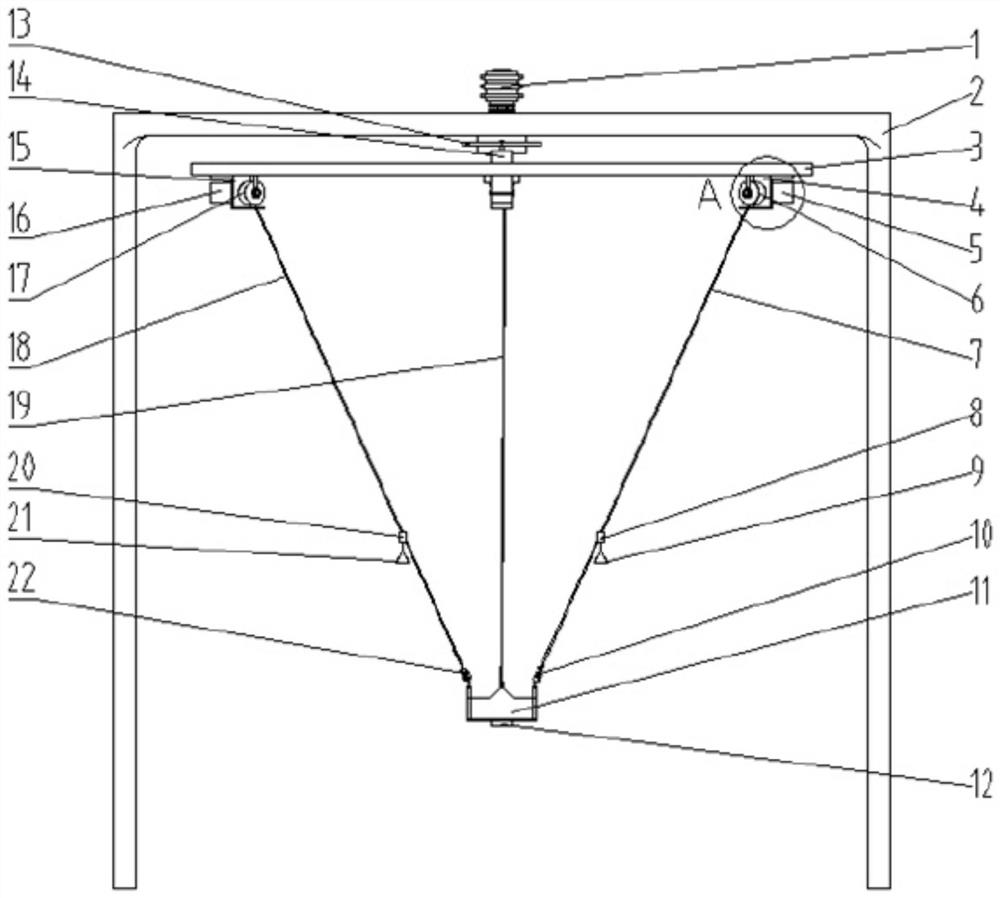 Paraglider exercise professional training device