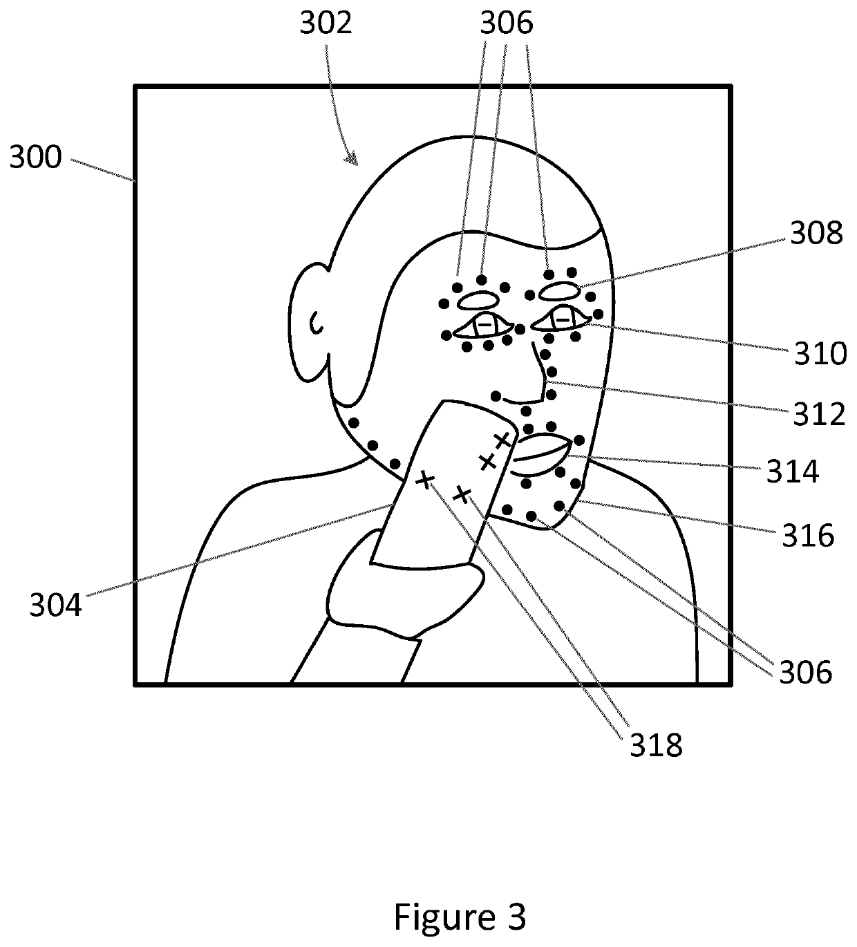 Tracking a head of a subject