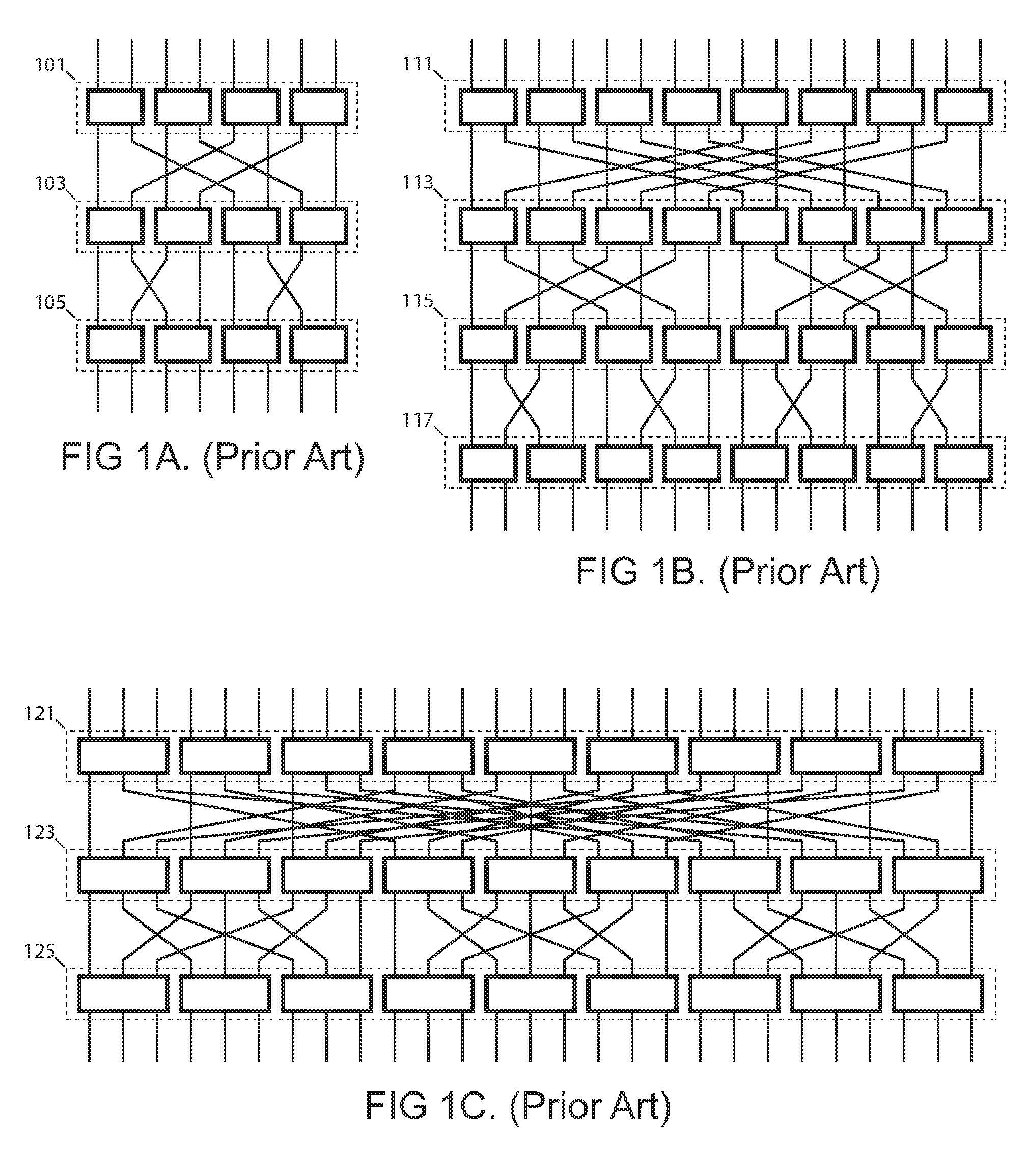 Applications of upgradeable scalable switching networks