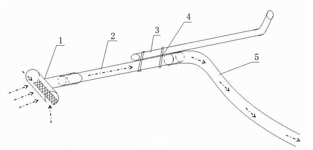 Cleaning and siphon integrated decontamination device