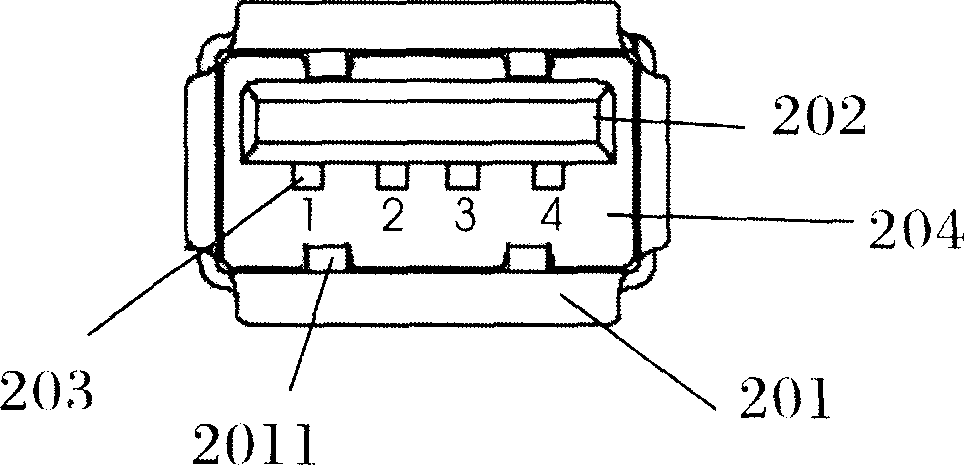 USB connector plug