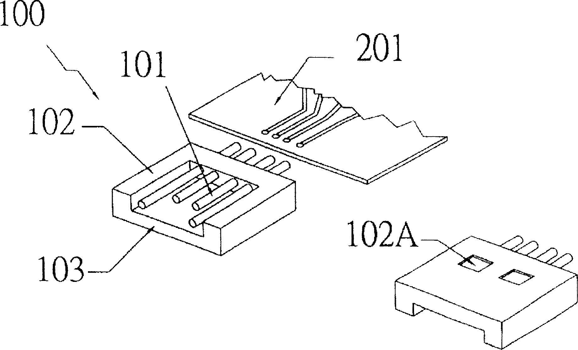 USB connector plug