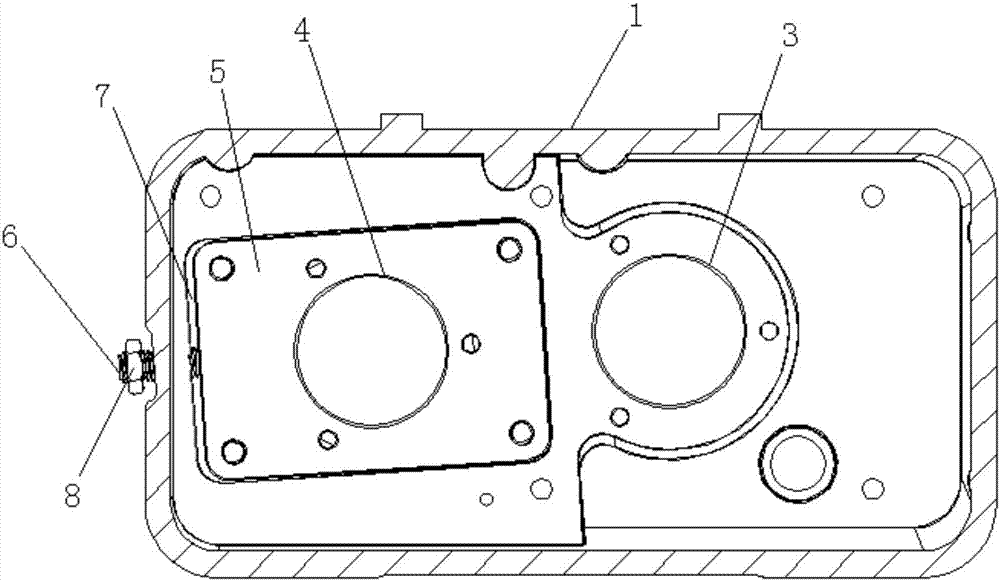 Assembly mechanism of grinding module of resistive moisture meter