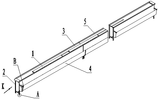 Automotive wiring harness assembly production line and workpiece conveying device