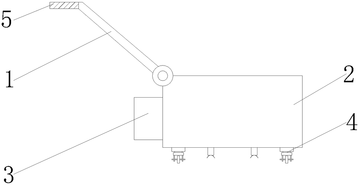 A soil loosening device with high degree of automation for soil restoration