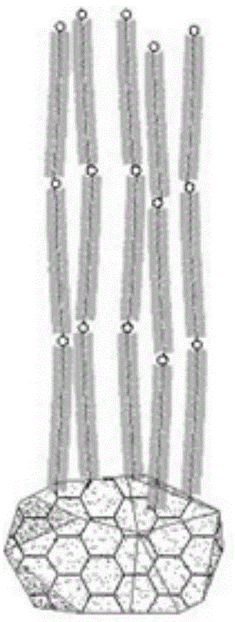 Manufacturing and using method for artificial fish nest and artificial algae facilitating rapid and multiple fish births