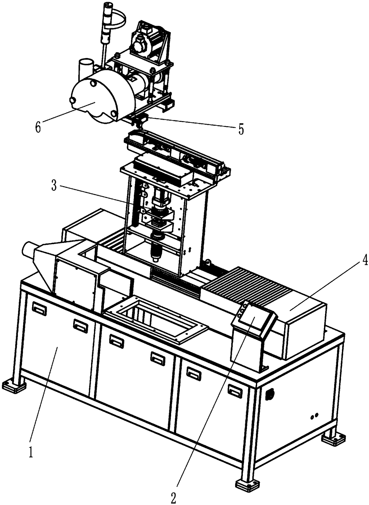 Automatic-contour-tracking polishing device