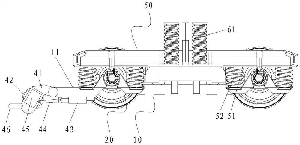 light rail bogie