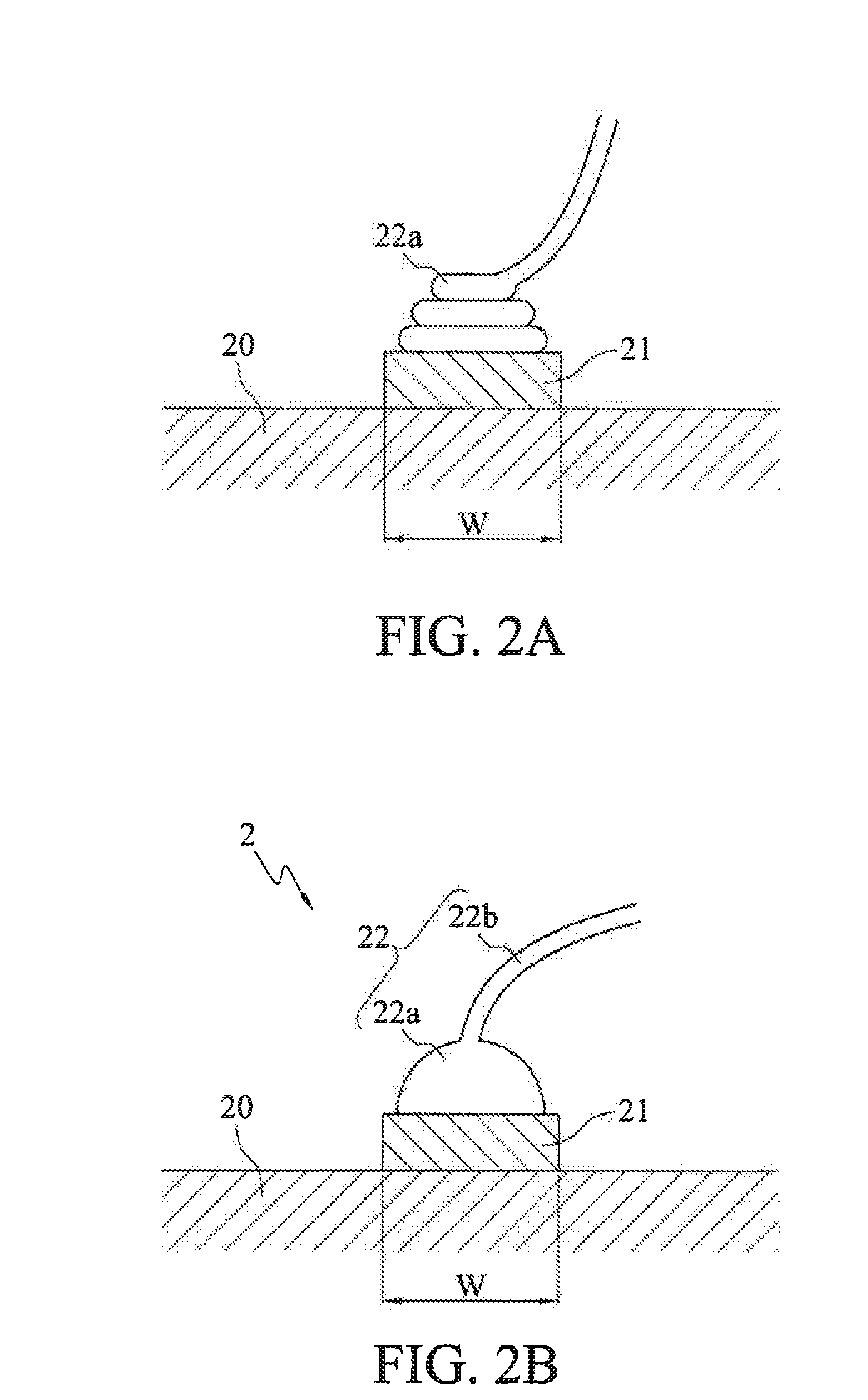 Method for fabricating wire bonding structure