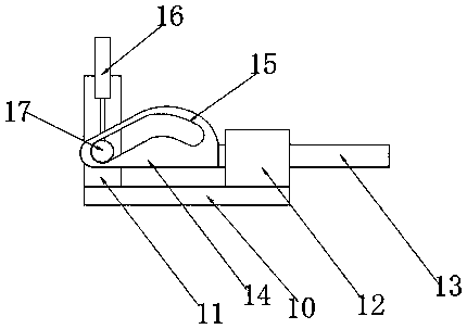 Fire-fighting access door quick-opening mechanism