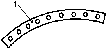 Combined acetabular bone fracture fixation plate