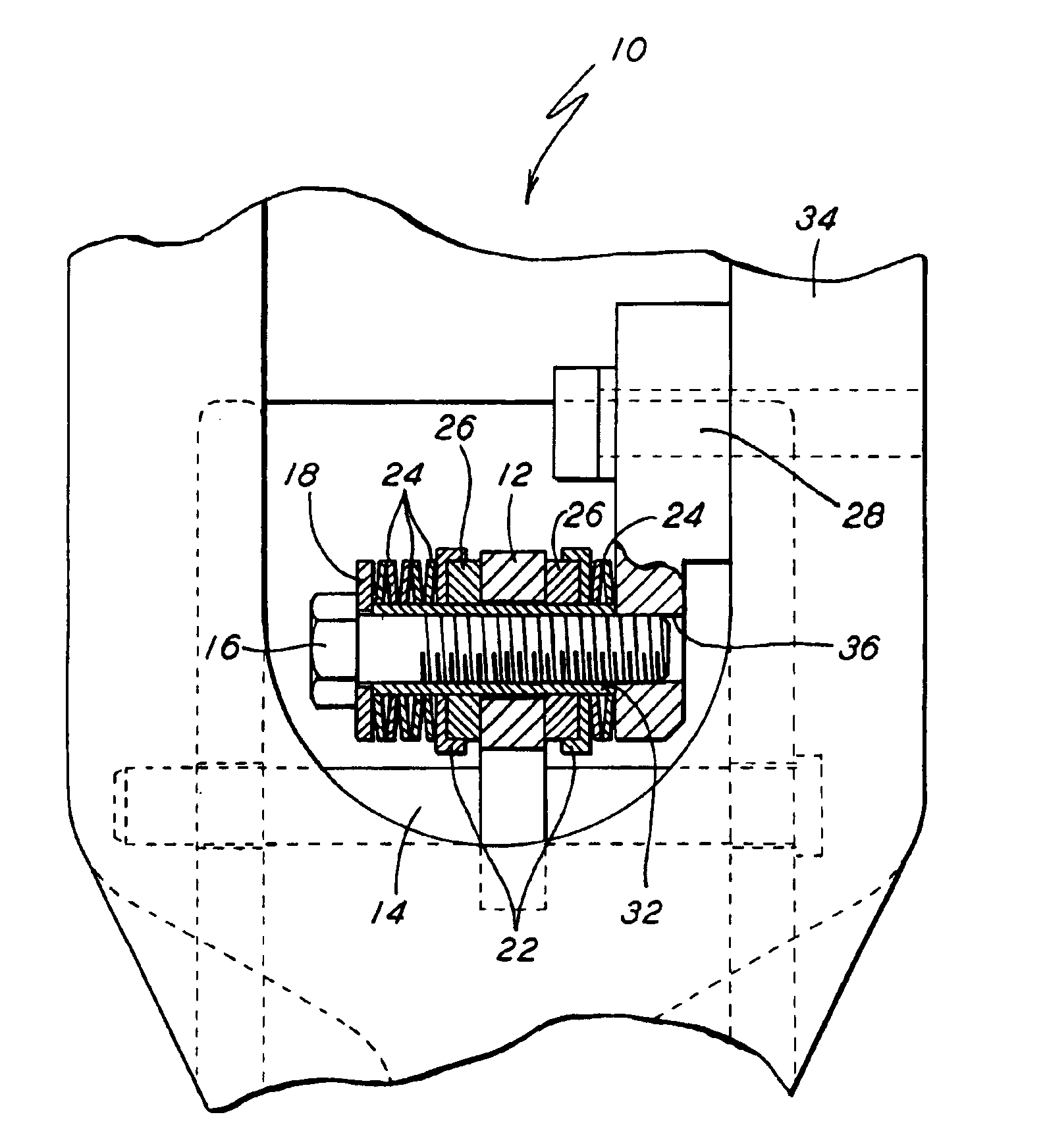 Brake head positioner